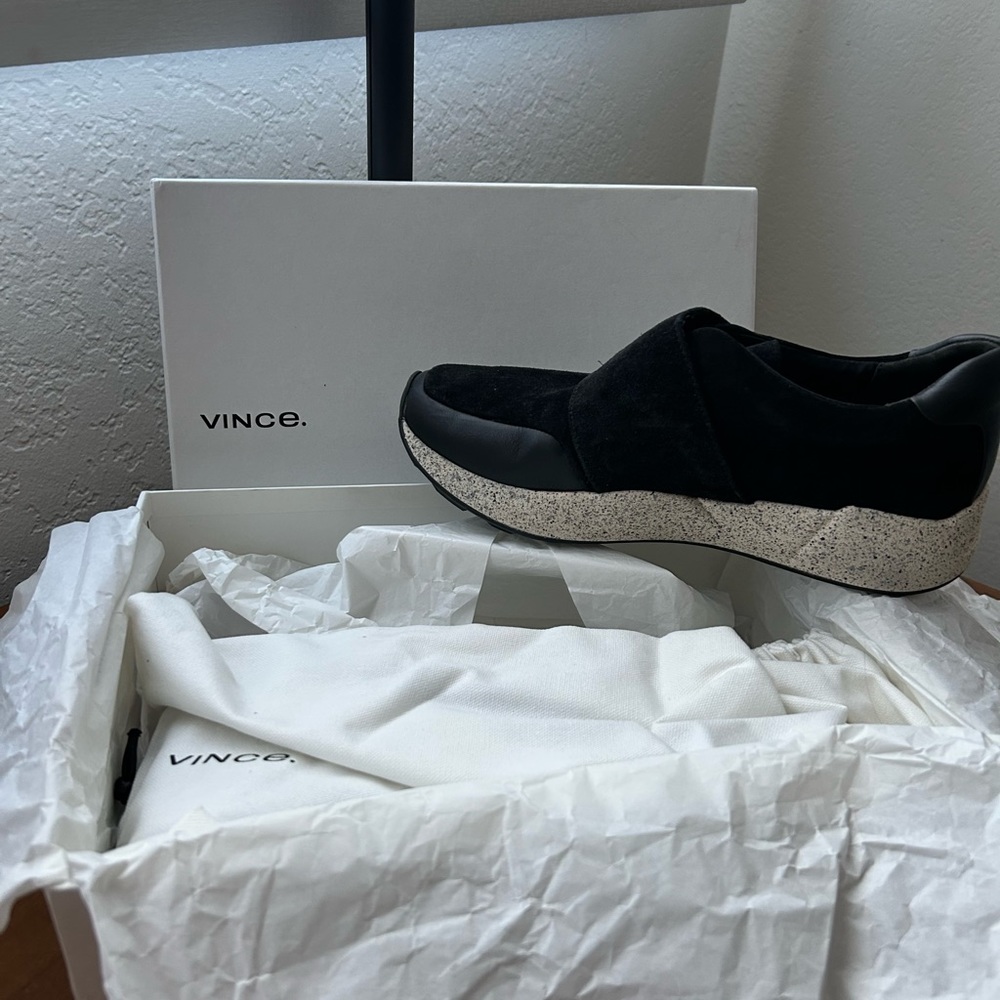 Vince slip on sneakers with Velcro strap